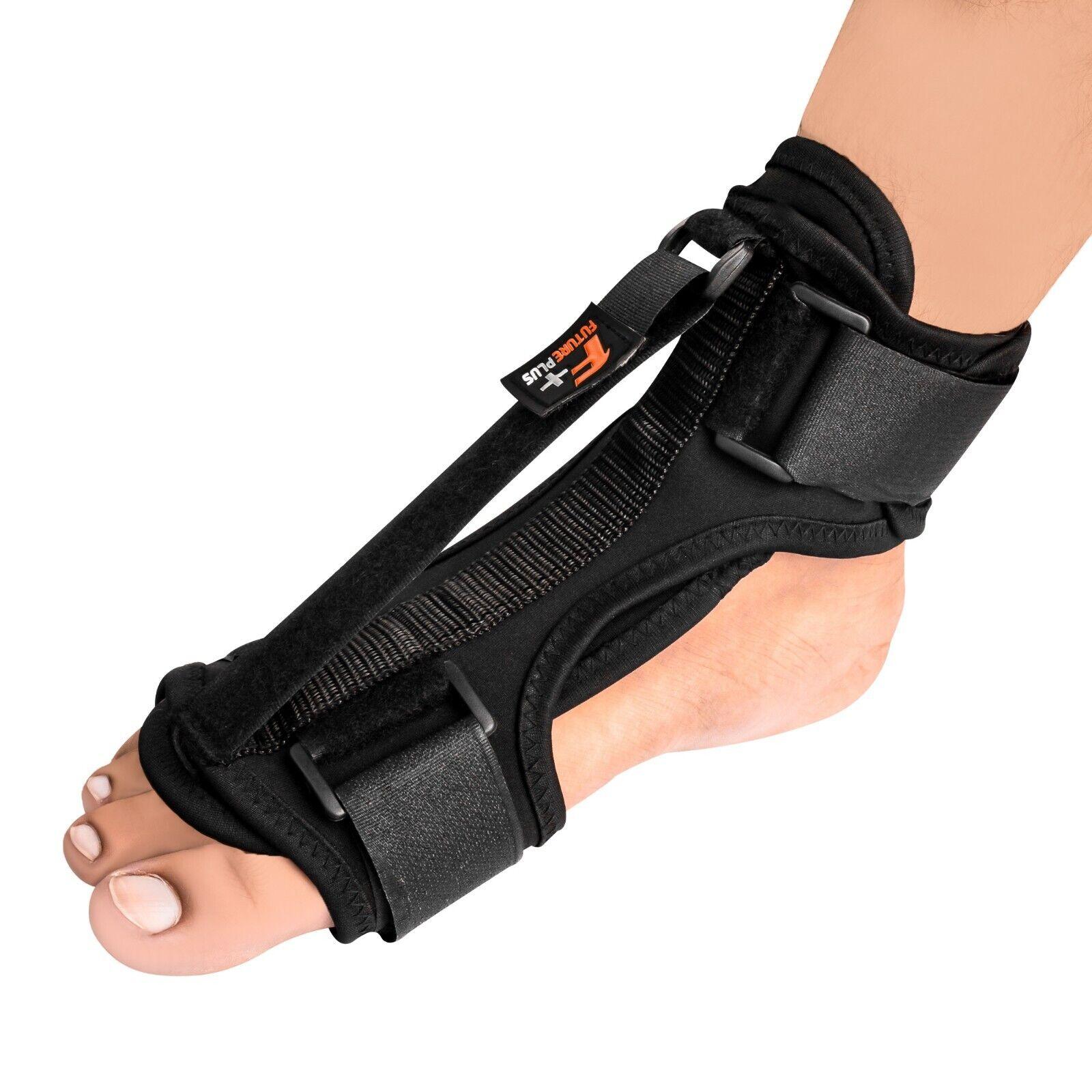 Adjustable Plantar Fasciitis Night Splint Brace for Foot Drop & Orthotic Injury Support - FutureplusukSplint Brace for Foot