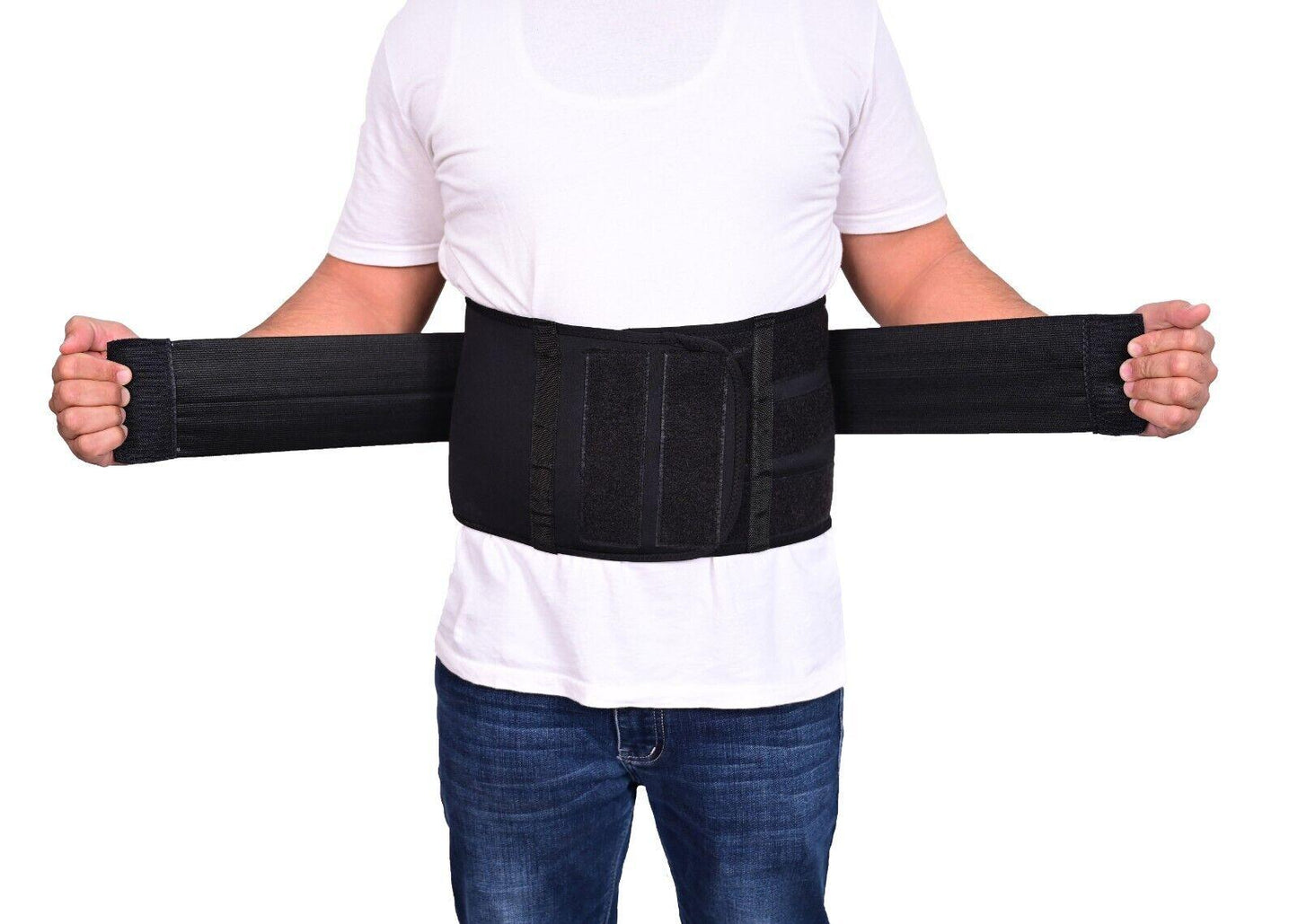 Back Support Waist Belt for Lower Lumbar Pain Relief & Heating Brace - FutureplusukBack Support Waist Belt