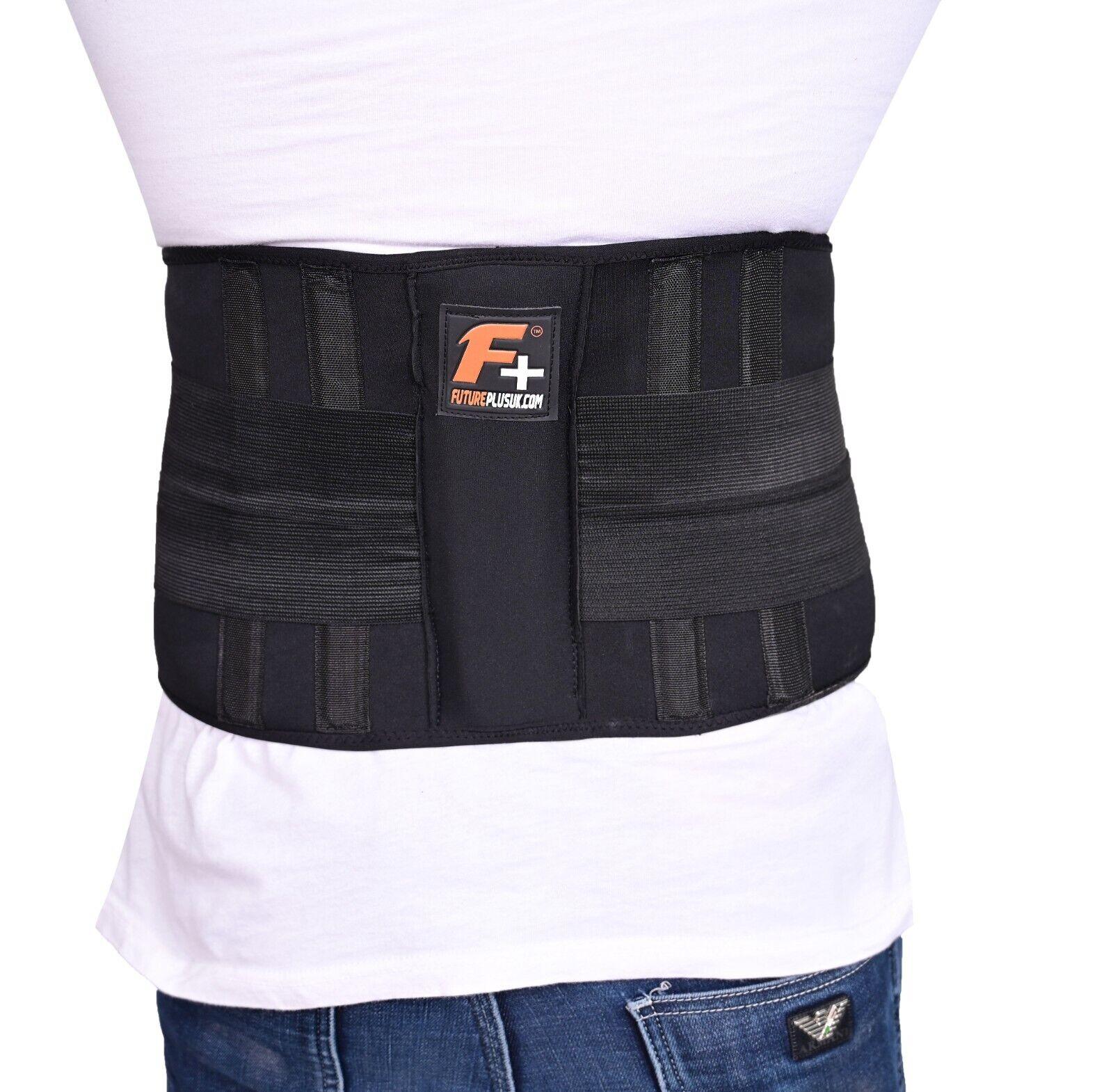 Back Support Waist Belt for Lower Lumbar Pain Relief & Heating Brace - FutureplusukBack Support Waist Belt