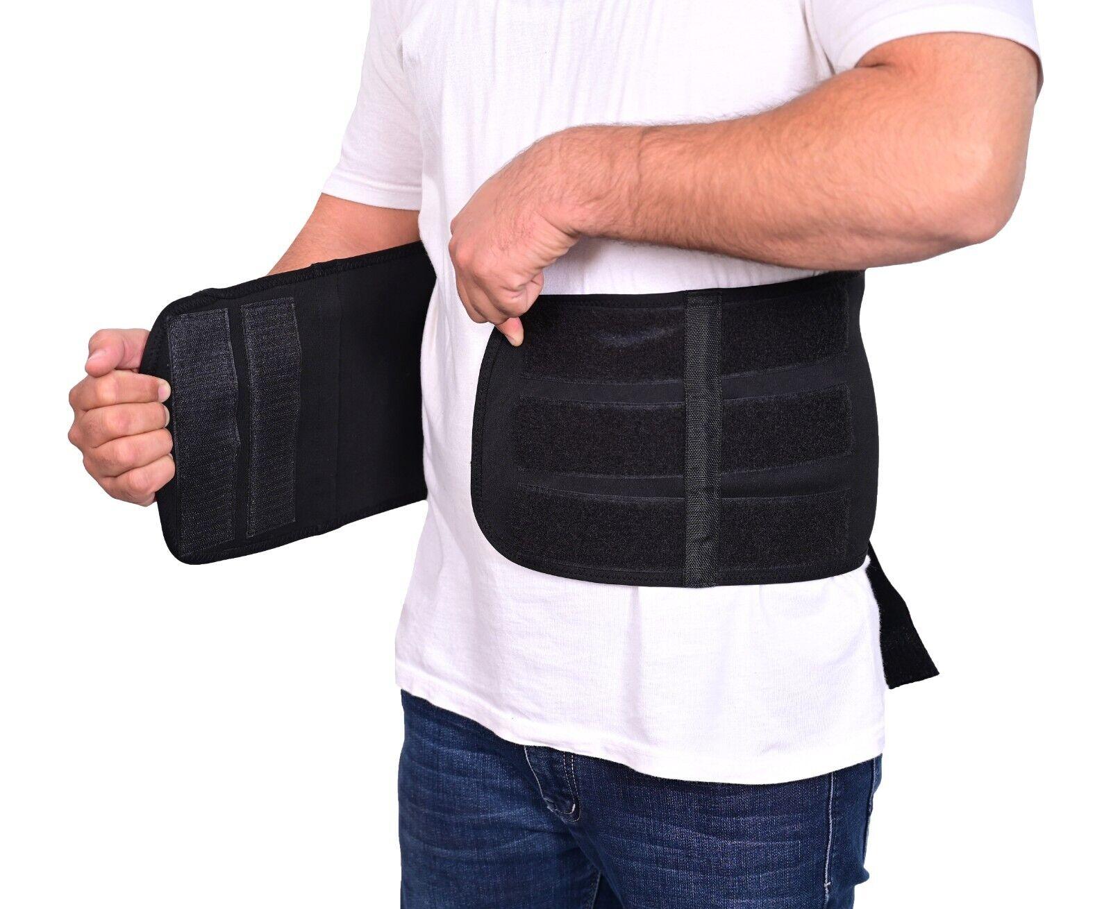 Back Support Waist Belt for Lower Lumbar Pain Relief & Heating Brace - FutureplusukBack Support Waist Belt