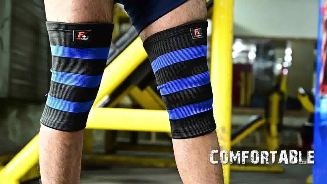 Double Ply Knee Sleeves – Premium Compression Support for Weightlifting, Powerlifting, and Joint Pain Relief (Pair) - FutureplusukDouble Ply Knee Sleeves