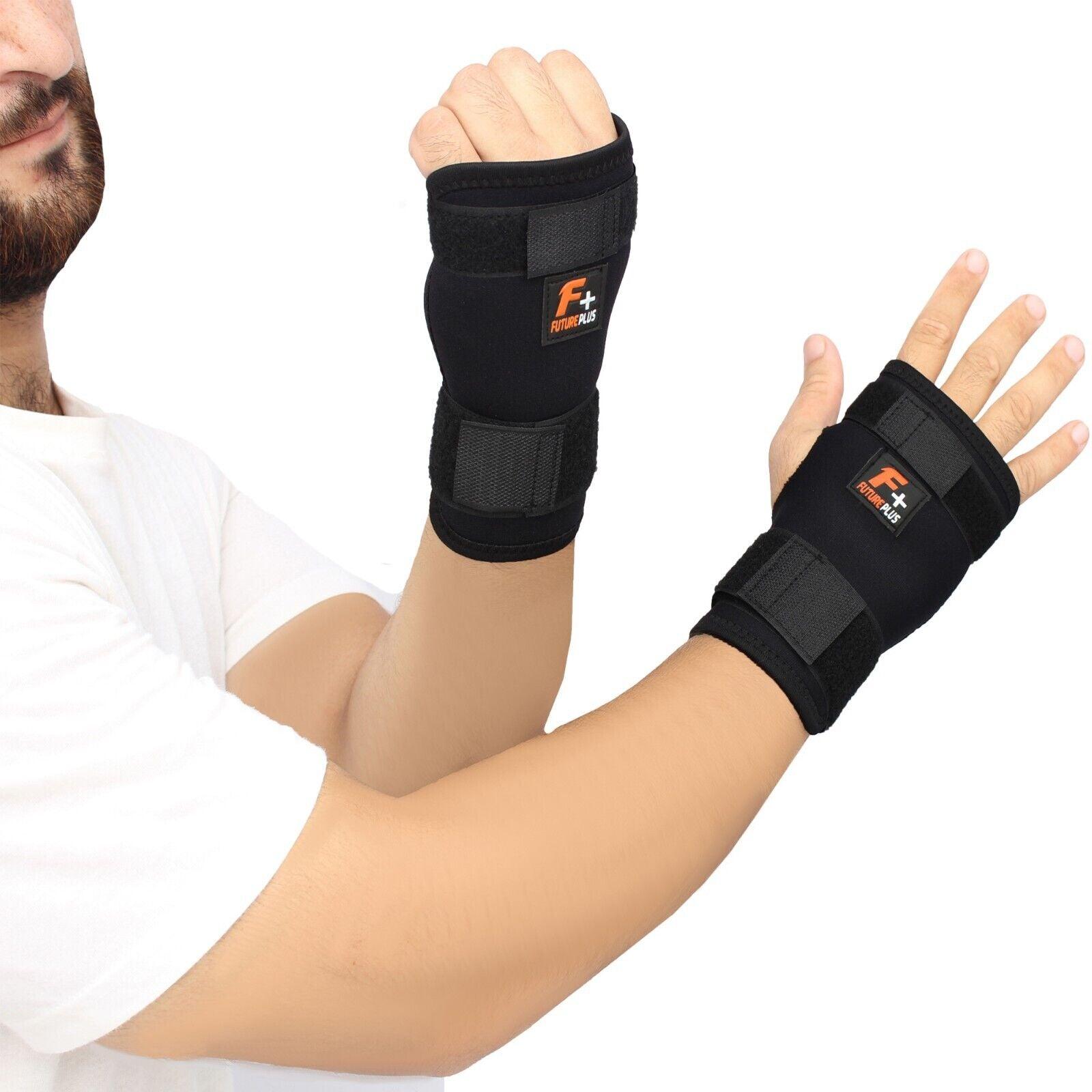 Hand & Wrist Brace Support – Compression for Pain Relief, Arthritis, Carpal Tunnel & Injury Recovery - FutureplusukHand & Wrist Brace