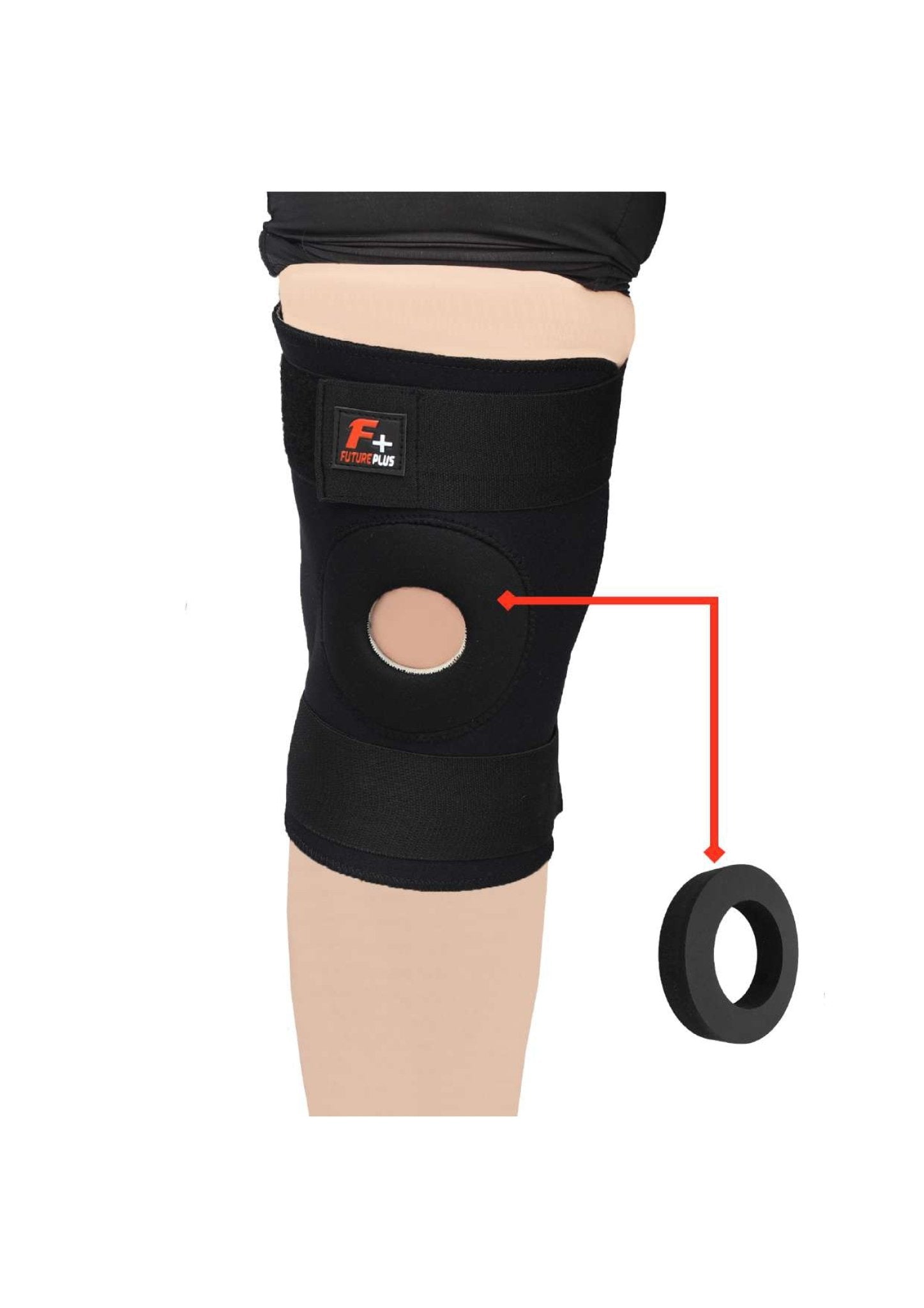 Knee Brace Straps - Adjustable Support for Pain Relief, Arthritis, and Injury Recovery - Futureplusukknee brace straps