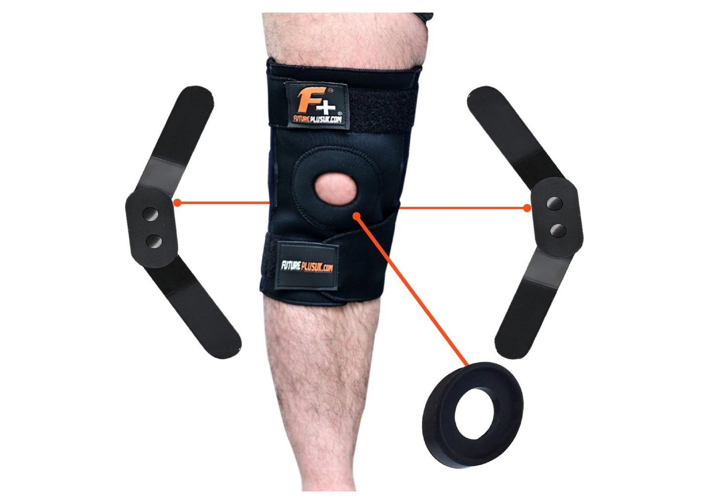 Knee Support Brace with Folding Rods – Enhanced Stability & Pain Relief for Joint Support - Futureplusuk